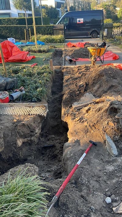rioleringswerk Grootebroek